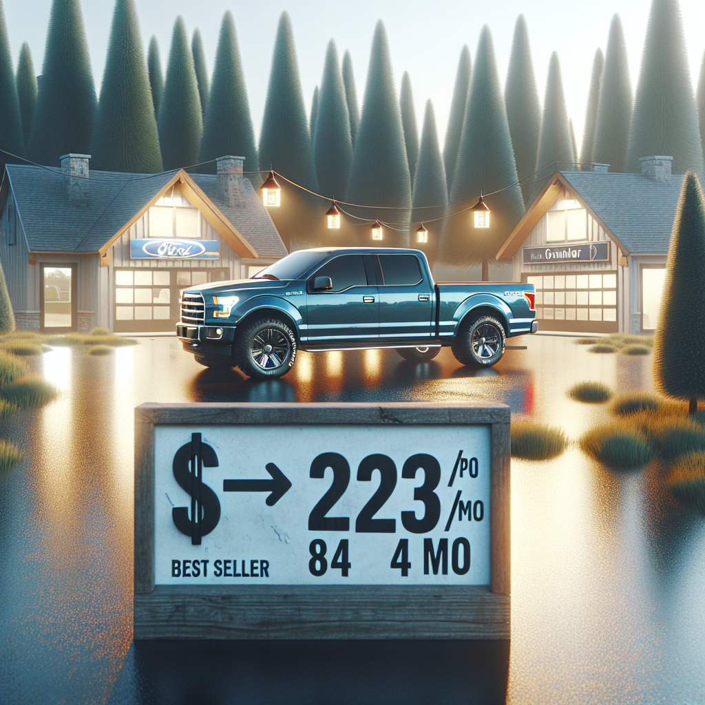 Financing a 2015 Ford F-150: Best Seller ~$225/mo 84mo