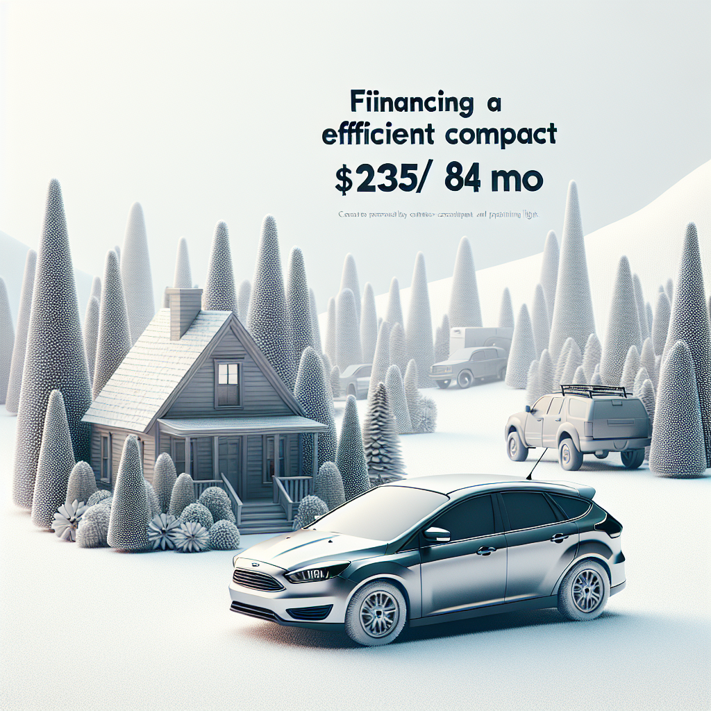 Financing a 2015 Ford Focus: Efficient Compact $235/mo 84mo