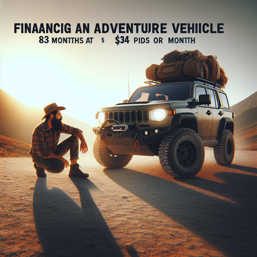 Financing a 2018 Jeep Grand Cherokee: Adventure $340/mo 84mo
