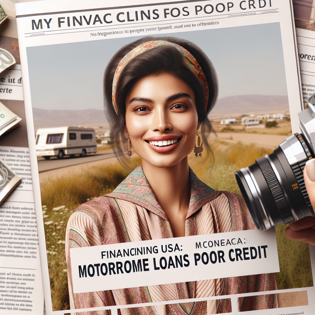 My Financing USA: Motorhome Loans for Poor Credit